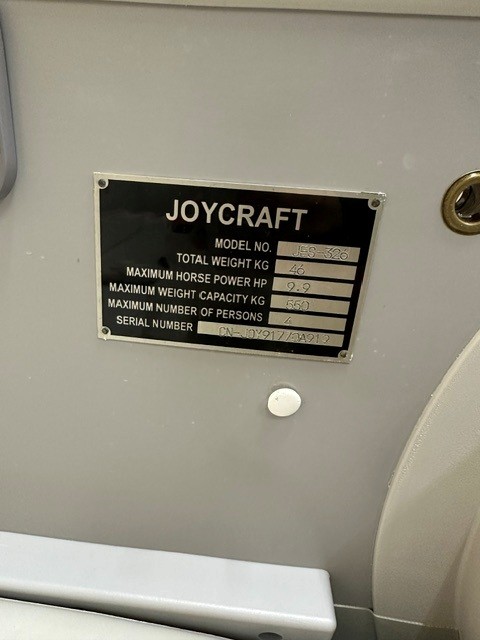 JOYCRAFT JES-326 ジョイクラフト 2019年 サンプル艇